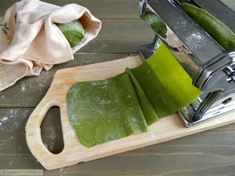 impasto per pasta verde