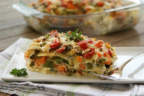 verdure fresche per lasagna
