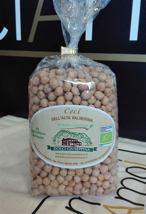 Varietà di ceci biologici