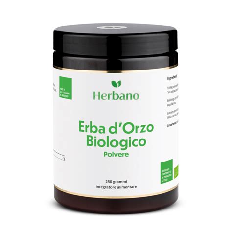 Polvere di erba d'orzo