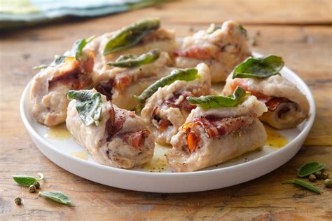 Involtini di maiale cotti in padella