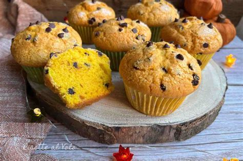 Muffin al semolino e zucca