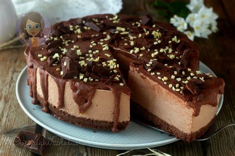 Schema di preparazione della torta al cioccolato fredda