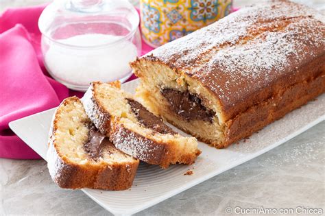 Plumcake alla Nutella soffice