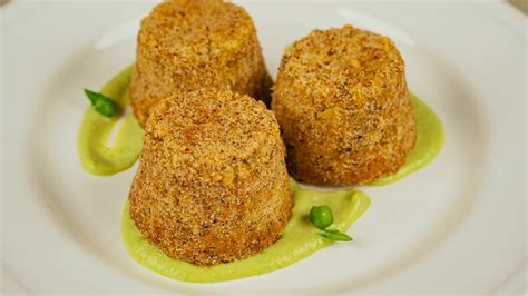 Tortino di merluzzo e zucchine in uno stampino monoporzione
