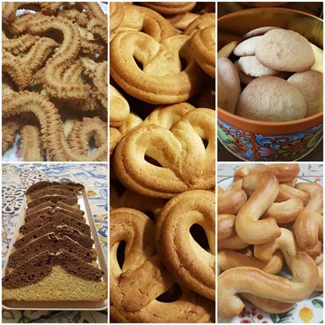 Una varietà di biscotti fatti in casa su un piatto