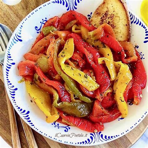 peperoni arrostiti e pelati