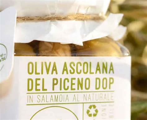 Mappa che mostra la zona di produzione DOP dell'Oliva Ascolana del Piceno