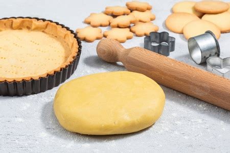 composizione di diverse aromatizzazioni di pasta frolla