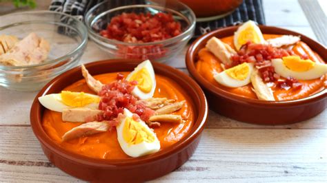 Ingredienti freschi per la porra antequerana