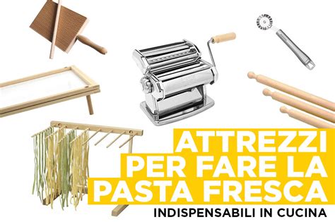 Attrezzi per la pasta fatta in casa