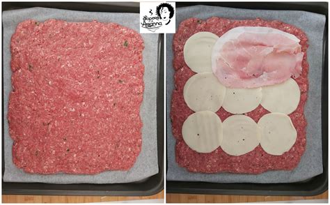 Immagine di uno strato di sottilette disposto sulla carne macinata