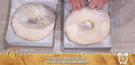 Impasto della strazzata mentre viene lavorato nella planetaria