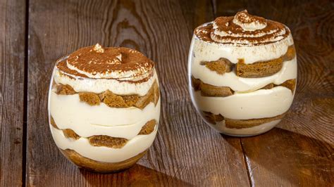 coppette di tiramisù senza uova