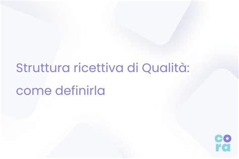 Concetto generale di struttura ricettiva