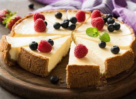Cheesecake in forno