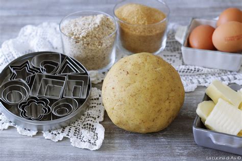 Ingredienti per la frolla di riso