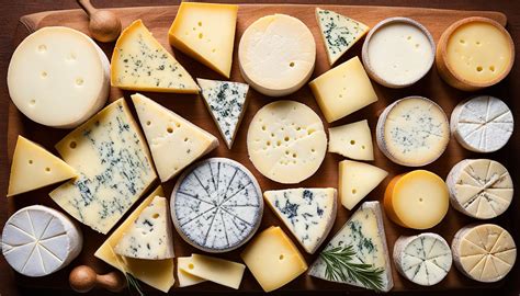 Composizione di diversi tipi di formaggio, che invita alla degustazione e alla corretta conservazione.
