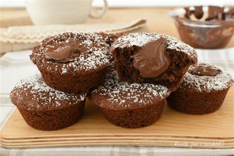 muffin alla nutella