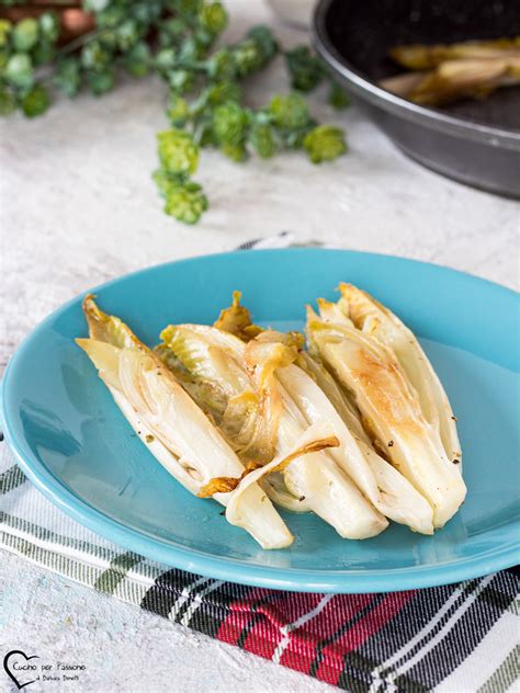 Grafico nutrizionale semplificato dell'indivia belga