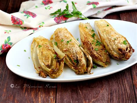 Indivia belga gratinata al forno