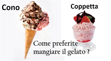 Una varietà di gelati artigianali in cono e coppetta