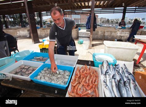 Mercato del pesce in Puglia