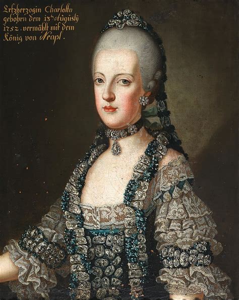 Ritratto di Maria Carolina d'Asburgo-Lorena