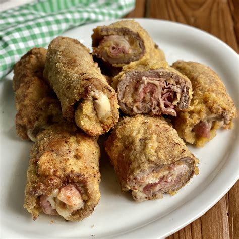 involtini di carne impanati e dorati