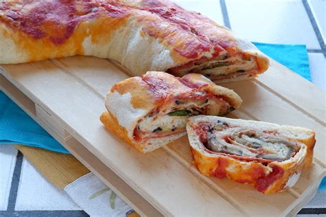 Rotolo di pizza pronto