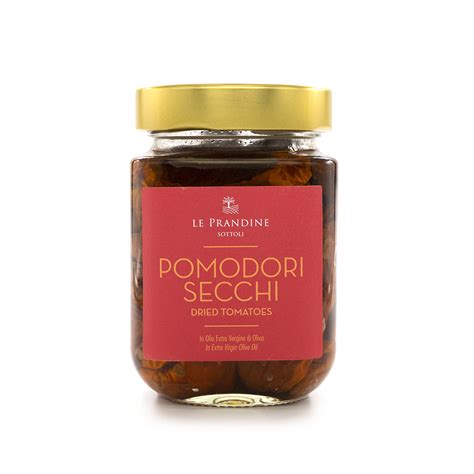 Immagine di un barattolo di pomodori secchi con il tappo leggermente rigonfio