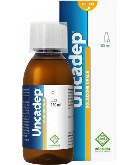 Composizione botanica di Uncadep Sciroppo