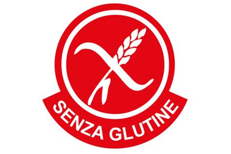 Simbolo di prodotto senza glutine e lattosio