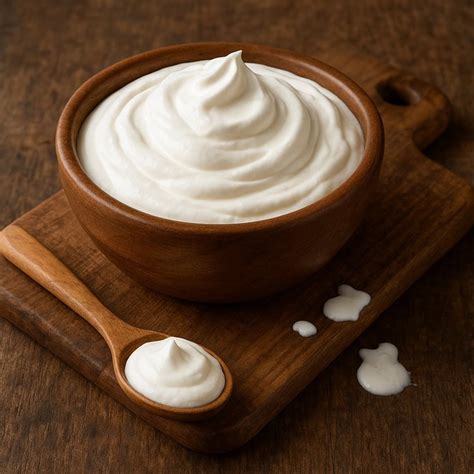 Infografica che confronta i valori nutrizionali di diversi tipi di panna