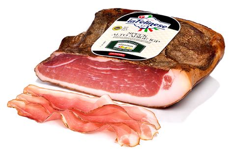 Speck Alto Adige IGP affettato finemente