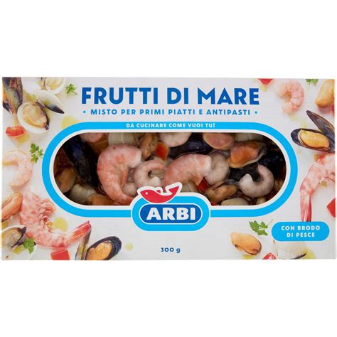 Misto di frutti di mare freschi