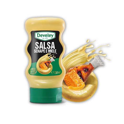 Pentola di ghisa con salsa al miele e senape