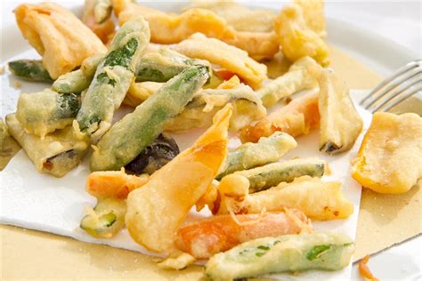 Preparazione della pastella per tempura