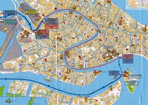Mappa storica dei commerci tra Venezia e Vienna