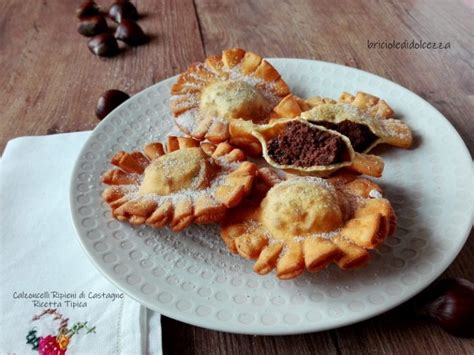 Calzoncelli ripieni di castagne