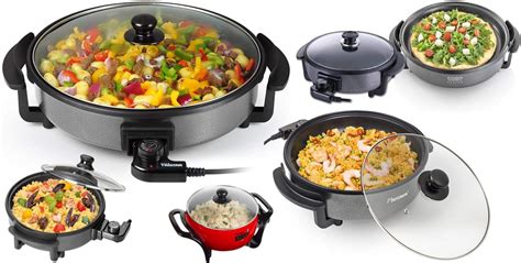Diverse tipologie di padelle elettriche