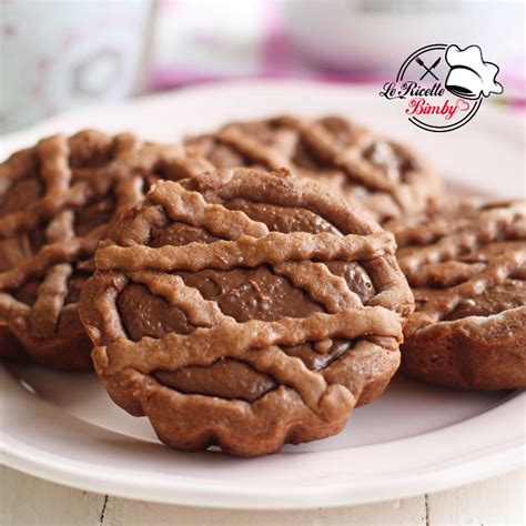 Crostatine Nastrecce al cacao