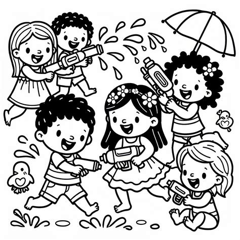 bambini che giocano con cibo finto in pannolenci