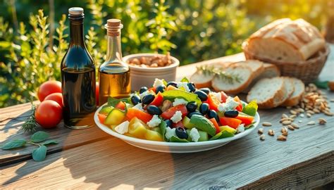 Illustrazione dei principi della Dieta Mediterranea