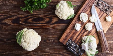 Cavolfiore fresco pronto per essere cucinato