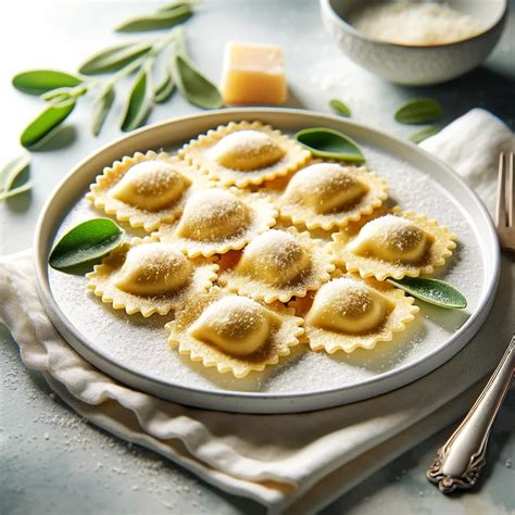 Ravioli liguri con ripieno di erbe e ricotta
