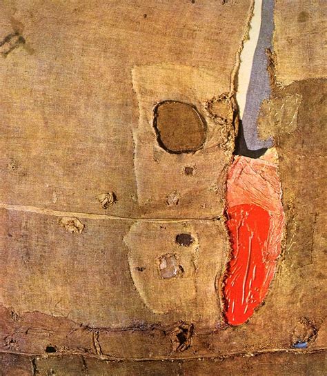 Alberto Burri, Sacco 5P, 1953