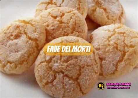 Dolcetti a forma di fave