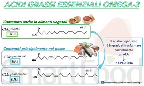 Infografica sui benefici degli acidi grassi Omega-3