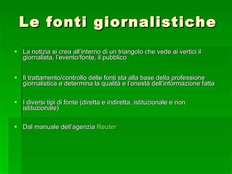 Ricerca delle fonti giornalistiche